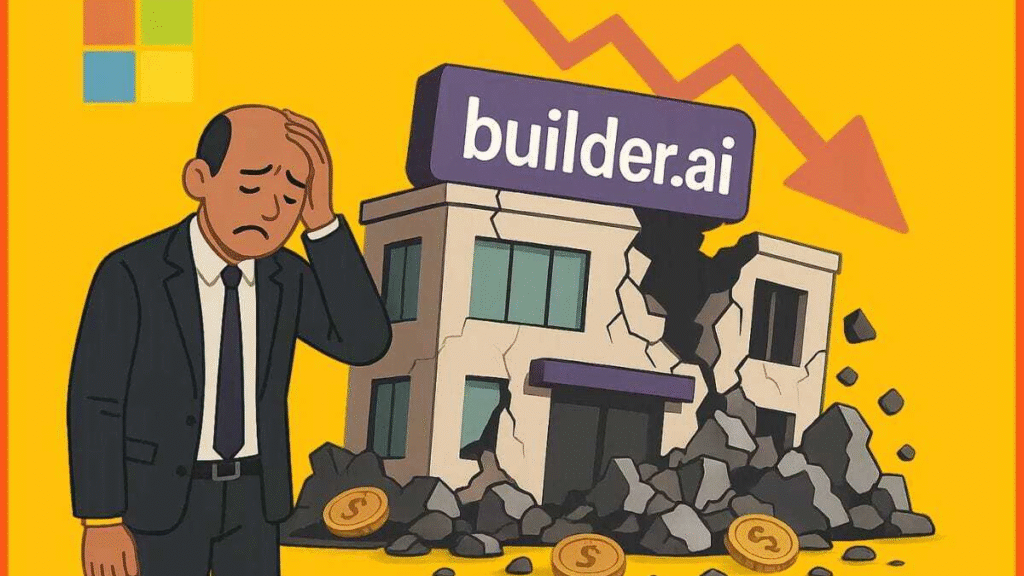 Builder.ai  phá sản 
