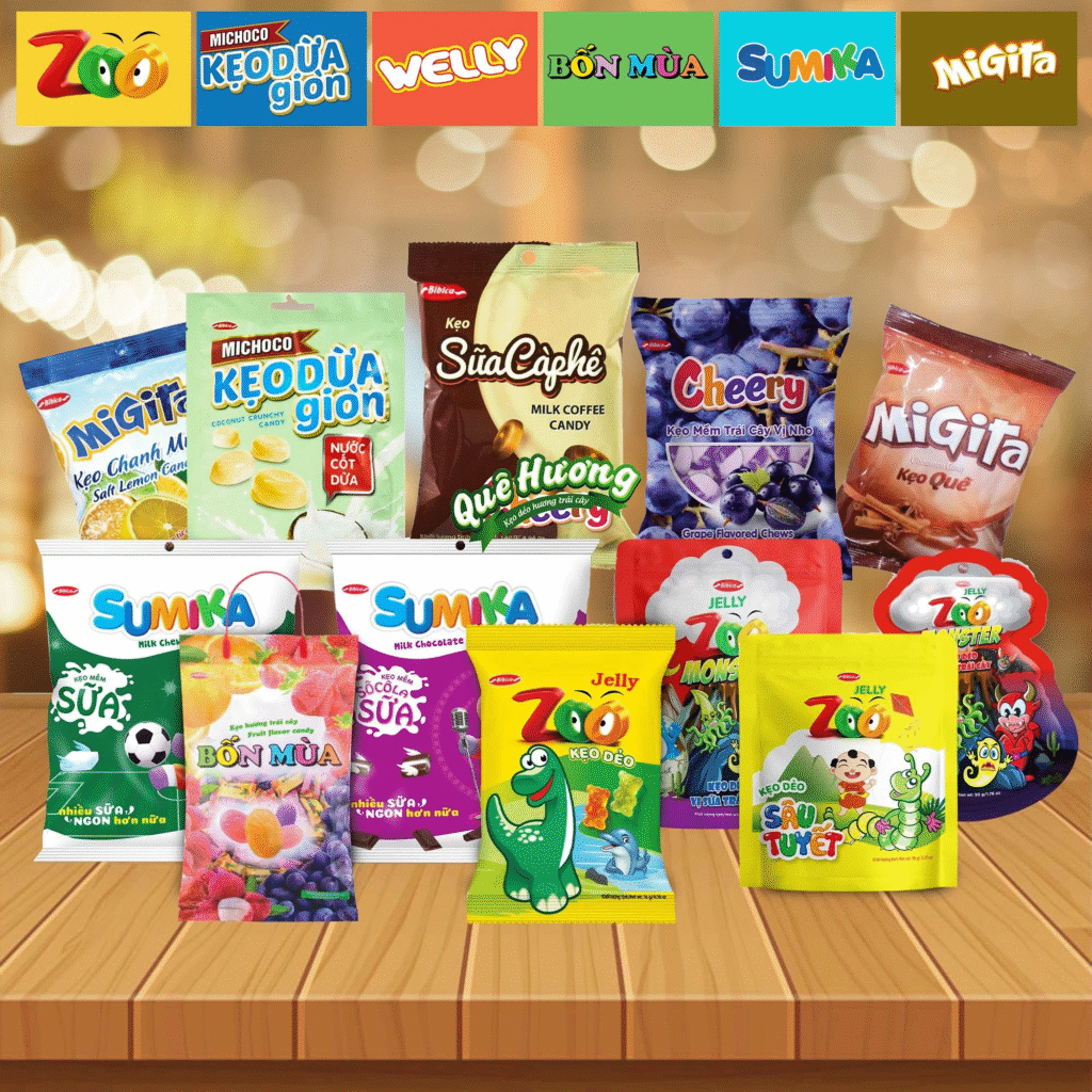 Dòng sản phẩm của bibica